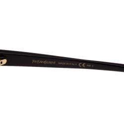 Pre Owned Saint Laurent Paris Purple 6375 Sunglasses