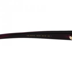 Pre Owned Saint Laurent Paris Purple 6375 Sunglasses