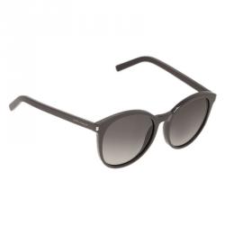 مملوكة مسبقًا Saint Laurent Paris Grey Round Sunglasses