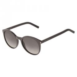 مملوكة مسبقًا Saint Laurent Paris Grey Round Sunglasses