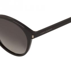 مملوكة مسبقًا Saint Laurent Paris Grey Round Sunglasses