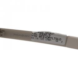 مملوكة مسبقًا نظارة شمسية سان لوران باريس 2334 بيضاء