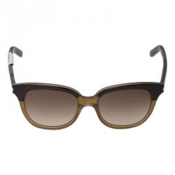 مملوكة مسبقًا نظارة سان لوران باريس عين القطة ثنائية اللون