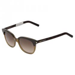 مملوكة مسبقًا نظارة سان لوران باريس عين القطة ثنائية اللون