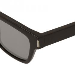 مملوكة مسبقًا نظارة شمسية سان لوران باريس 5 YF/SS رصاصي