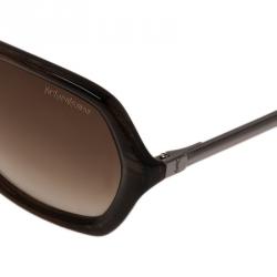 Pre Owned Saint Laurent Paris Brown 6322S Sunglasses