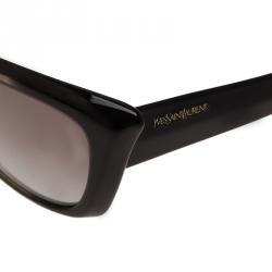 Pre Owned Saint Laurent Paris Brown 6337 Sunglasses