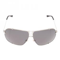 مملوكة مسبقًا Saint Laurent Paris Silver 2335 Aviators