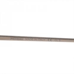 مملوكة مسبقًا Saint Laurent Paris Silver 2335 Aviators