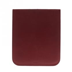 Pre Owned Saint Laurent Paris Red Leather Belle Du Jour iPad Sleeve