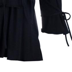 Pre Owned Saint Laurent Paris Black Top Size S