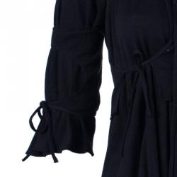 Pre Owned Saint Laurent Paris Black Top Size S