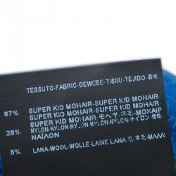 Pre Owned سترة سان لوران باريس كروهات زرقاء M