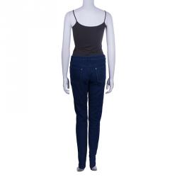 Pre Owned Saint Laurent Paris Blue Denim Skinny Jeans M