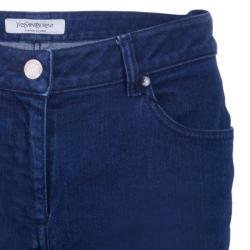 Pre Owned Saint Laurent Paris Blue Denim Skinny Jeans M