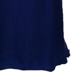 Pre Owned Saint Laurent Paris Purple Long Sleeve Gown M