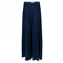 Saint Laurent Paris Navy Maxi Skirt M