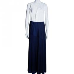 Saint Laurent Paris Navy Maxi Skirt M