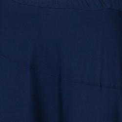Saint Laurent Paris Navy Maxi Skirt M