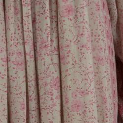 مملوكة مسبقًا فستان سان لوران باريس كم طويل نقوش أزهار بيج ماكسي M