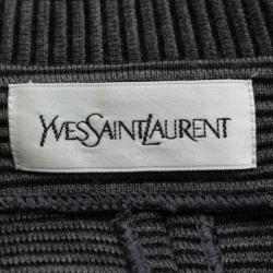 Pre Owned Saint Laurent Paris Grey Striped Blazer M