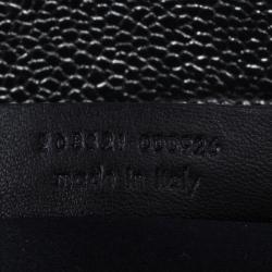 Pre Owned Saint Laurent Paris Metallic Silver Leather Sac 32 Tote