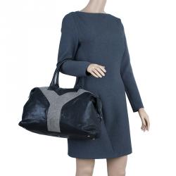 Saint Laurent Paris Black Leather Large Rock Easy Y Bag