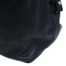 Saint Laurent Paris Black Leather Large Rock Easy Y Bag