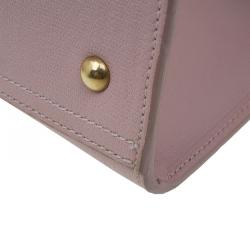 Pre Owned Saint Laurent Paris Nude Textured Leather Small Cabas Chyc Satchel