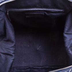 مملوكة مسبقًا حقيبة سان لوران باريس ايزي Y متوسطة جلد لامعة سوداء