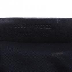 مملوكة مسبقًا حقيبة سان لوران باريس ايزي Y متوسطة جلد لامعة سوداء