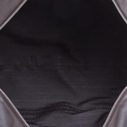 Pre Owned Celine Dark Brown Leather Traveling Bag