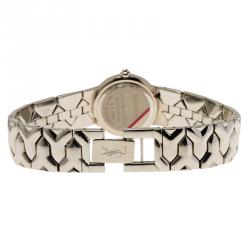 Saint Laurent Paris Black Stainless Steel Classic Women's Wristwatch 24MM