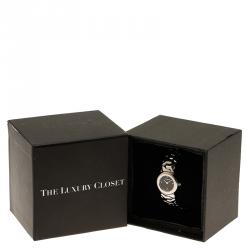 Saint Laurent Paris Black Stainless Steel Classic Women's Wristwatch 24MM