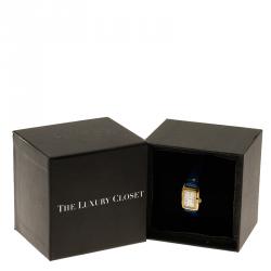 Saint Laurent Paris White Gold-Plated Stainless Steel Classic Women's Wristwatch 18MM