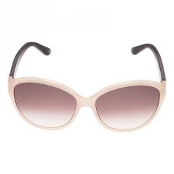 Pre Owned Salvatore Ferragamo Rose and Purple SF717S Oval Sunglasses