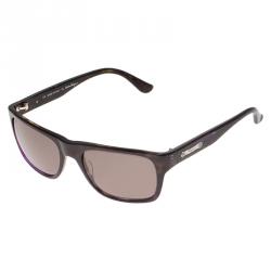 Salvatore Ferragamo Tortoise and Purple SF616S Wayfarer Sunglasses