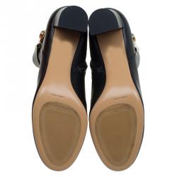 Pre Owned Salvatore Ferragamo Black Leather Fiamma Ankle Boots Size 40