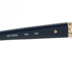 Pre Owned Salvatore Ferragamo Blue SF735SA Sunglasses