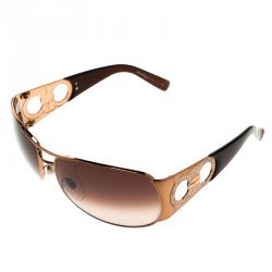 Salvatore Ferragamo Brown SF1174-B Aviator Sunglasses