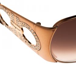 Salvatore Ferragamo Brown SF1174-B Aviator Sunglasses
