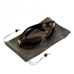Salvatore Ferragamo Brown SF1174-B Aviator Sunglasses