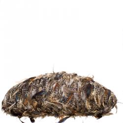 Pre Owned حقيبة سالفاتوري فيراغامو ريش متعدد الألوان