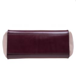 Pre Owned حقيبة سالفاتوري فيراغامو صوفيا جلد لامع ثلاثي اللون كبيرة