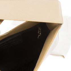 Pre Owned حقيبة سالفاتوري فيراغامو جلد بنية