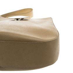 Pre Owned حقيبة سالفاتوري فيراغامو جلد بنية