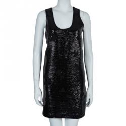 Pre Owned فستان سي باي كلوي ترتر أسود M