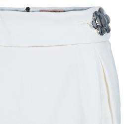 Pre Owned See by Chloe White Belt Detail Mini Skirt M