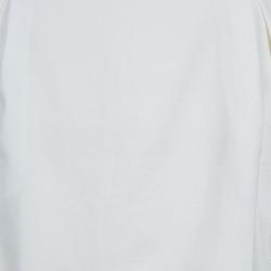 Pre Owned See by Chloe White Belt Detail Mini Skirt M