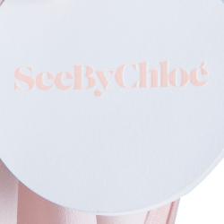 Pre Owned See by Chloe Blush Pink Ruffle Detail Skirt L